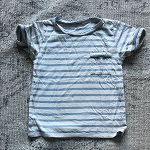 Blue Striped Kids T-Shirt